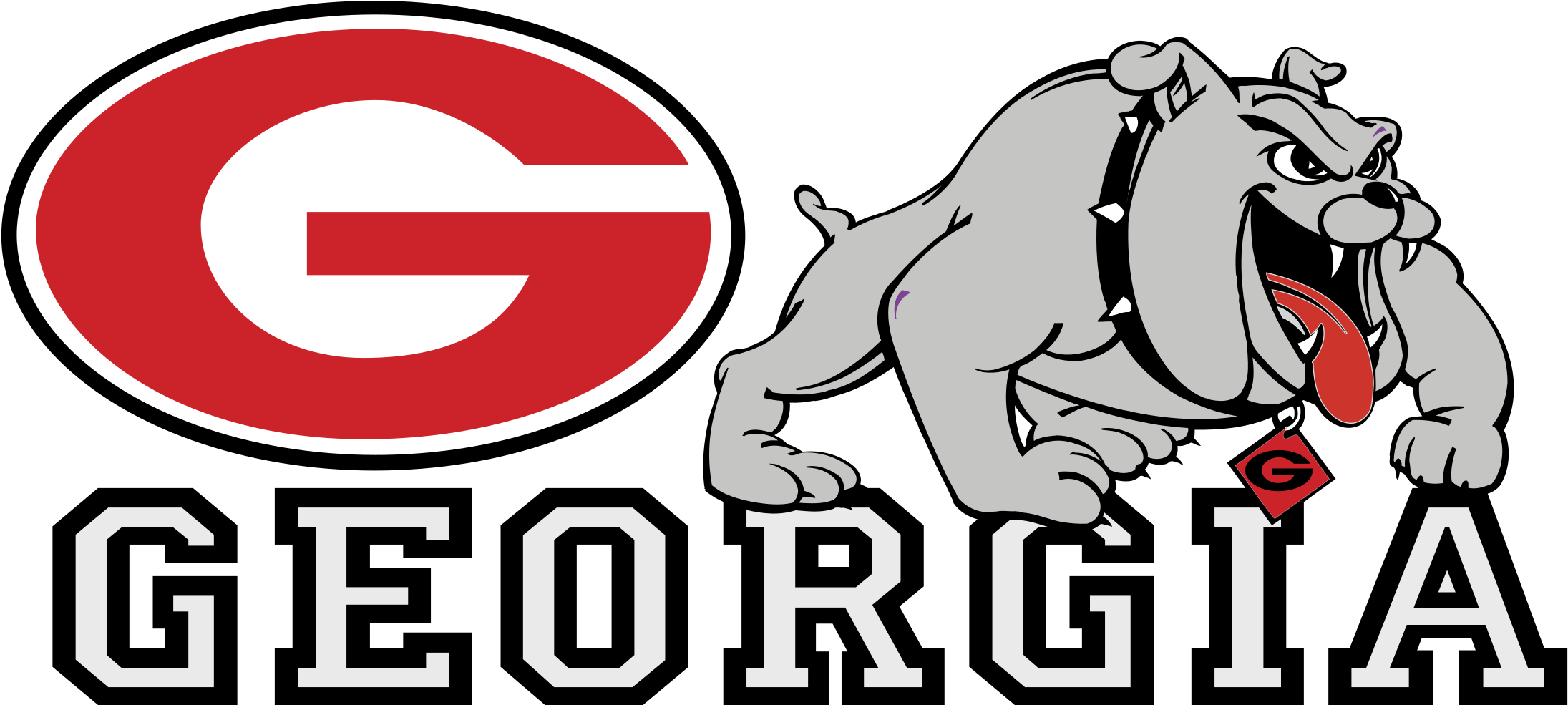 Georgia Bulldogs Logo Png Transparent - Bowie State University (2400x2400), Png Download