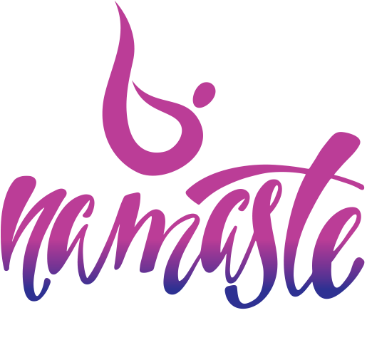 Namaste Is The Yoga Studio Of Verv Wellness - Vector Graphics (600x600), Png Download