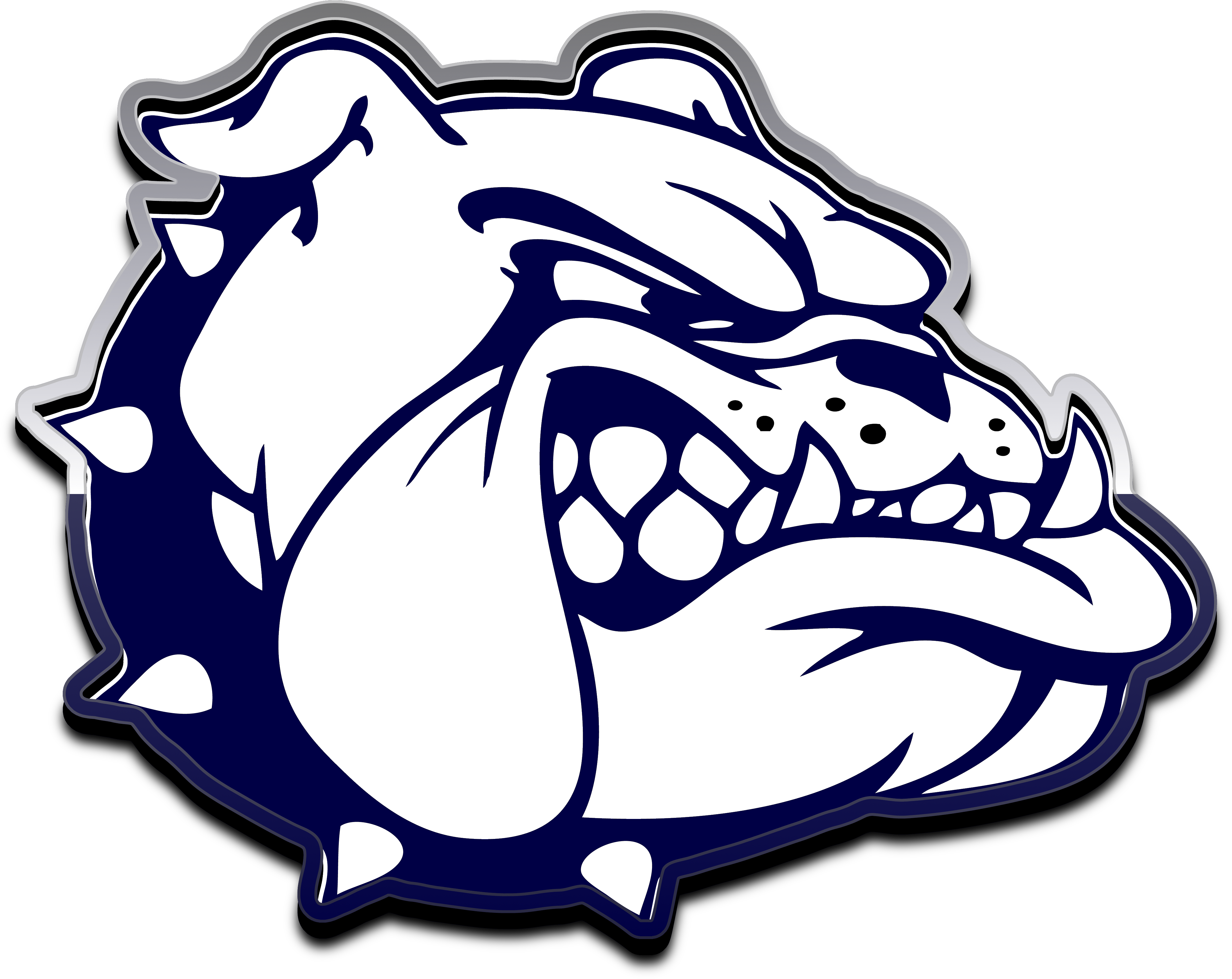 The Berwick Area Bulldogs - Grandville High School Logo (4700x3626), Png Download