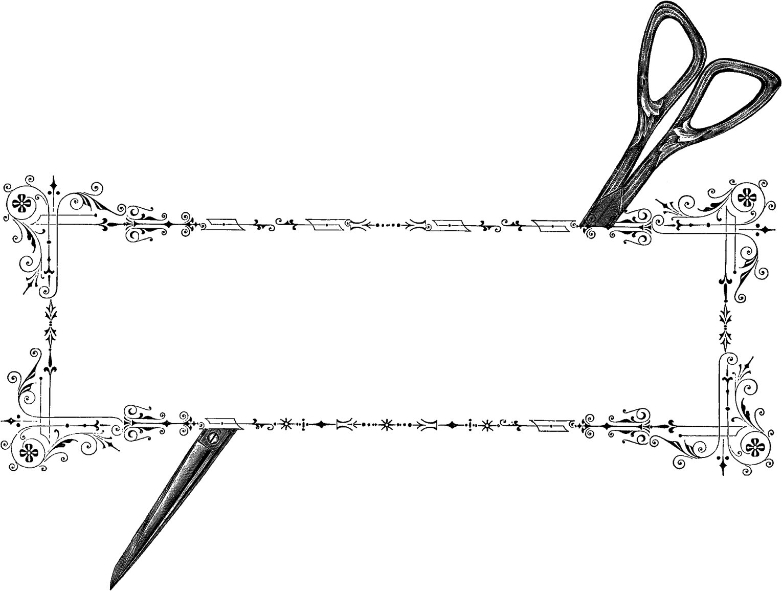 The Graphics Monarch Sewing - Sewing Frame Png (1600x1198), Png Download