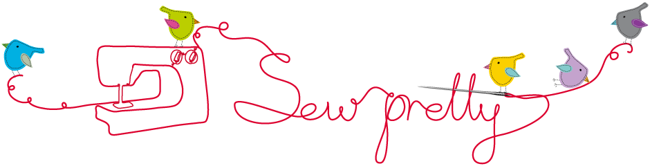 Sew Pretty Logo - Logo (940x240), Png Download