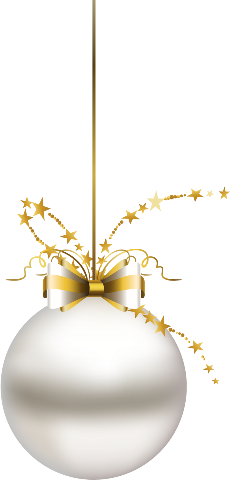 Silver Christmas Balls Png - Christmas Ball Png Transparent (800x1618), Png Download