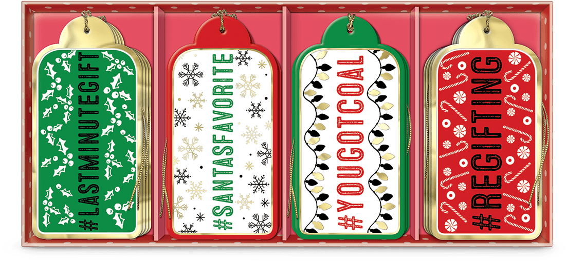 Christmas Hashtags Gift Tags - Christmas Day (1200x1200), Png Download