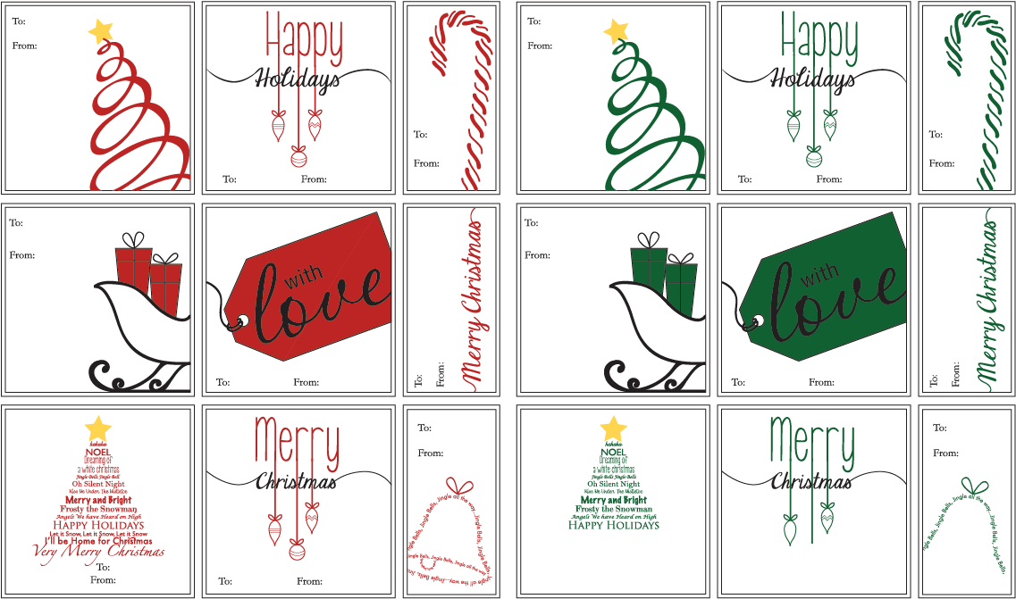 For Many That One Thing Is Gift Tags Please Enjoy These - Diagram (1150x691), Png Download