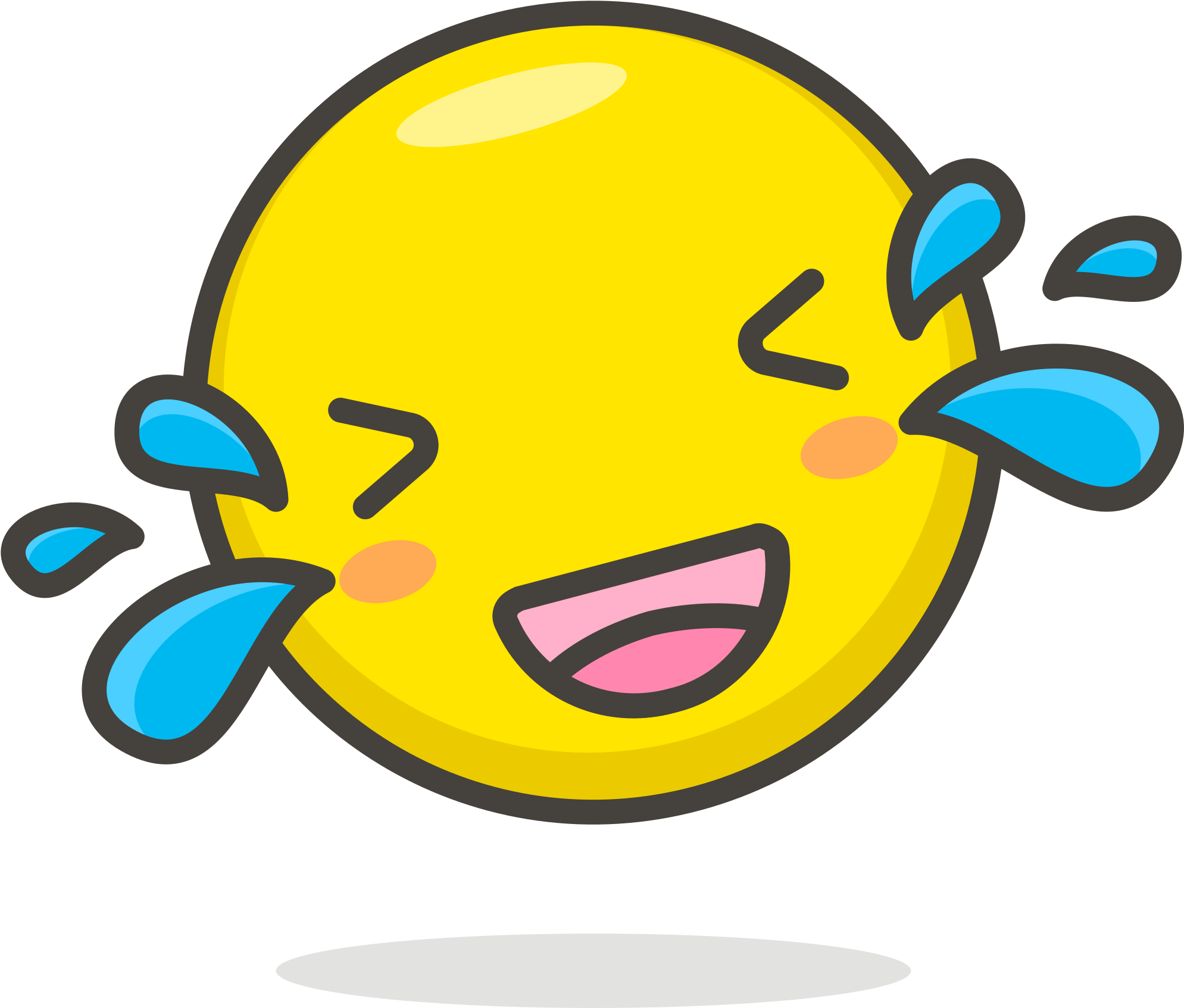 Open - Vector Emoji (2000x2000), Png Download