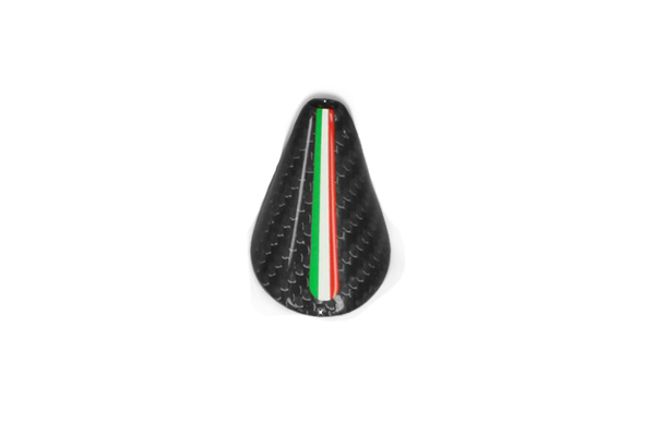 Carbon Fiber Fiat 500 Abarth Antenna Cover Italian - Fiat 500 (600x600), Png Download