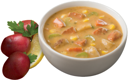 Smoked Salmon Chowder Nobg Bowl - Smoked Salmon (450x300), Png Download