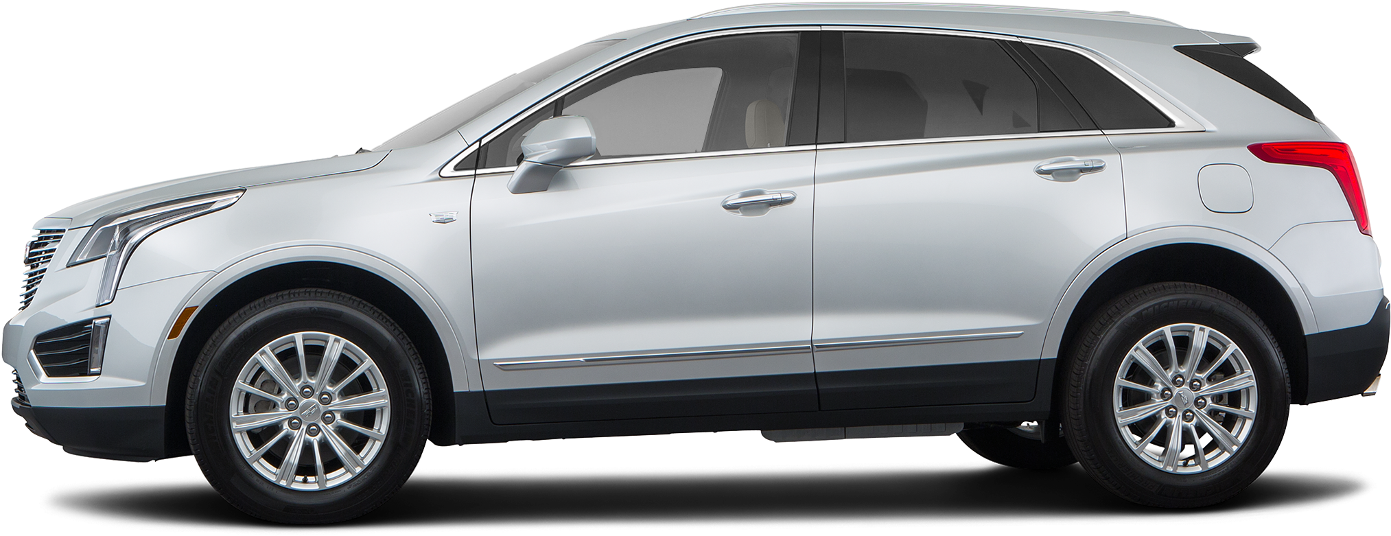 Base 2019 Cadillac Xt5 Suv Base - Range Rover Light Gray (2080x826), Png Download