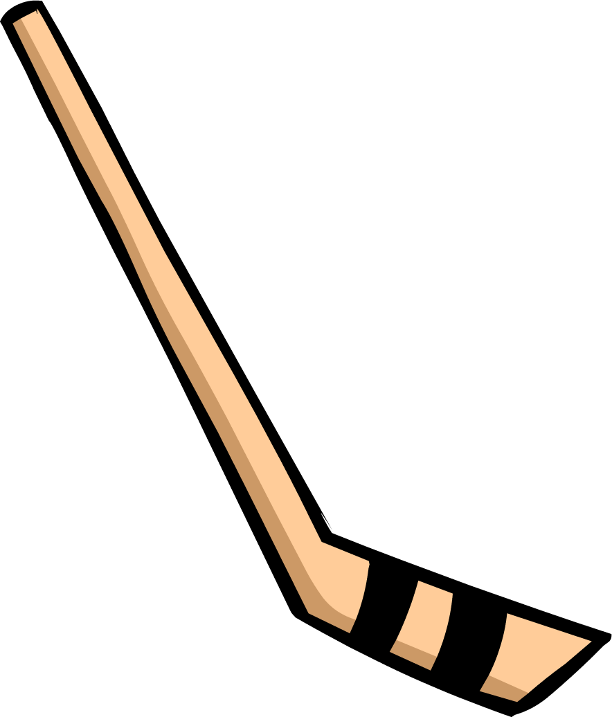 Hockey Stick - Png - Hockey Stick Clipart Png (884x1036), Png Download