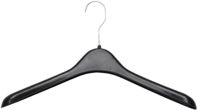 Plastic Clothes Hanger - Coat Hanger (700x416), Png Download