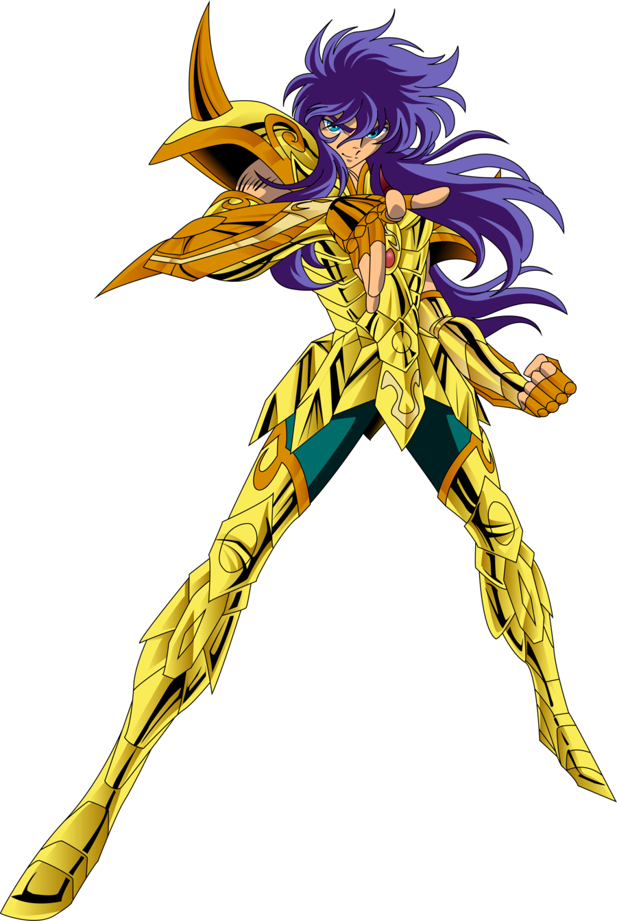 Saint Seiya - Scorpio Milo (900x1343), Png Download