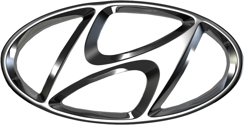 Hyundai Logo - Hyundai Cars Symbol (1132x506), Png Download