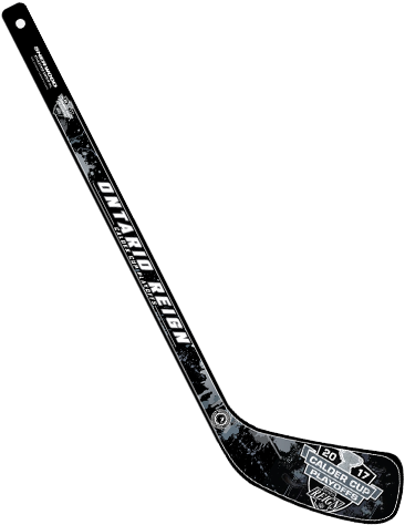 Ontario Reign 2017 Playoff Hockey Stick - Ice Hockey (500x667), Png Download