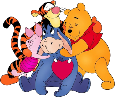 Deluxe Winnie The Pooh Birthday Clipart Eeyore Clipart - Winnie The Pooh Embroidery Designs (400x400), Png Download