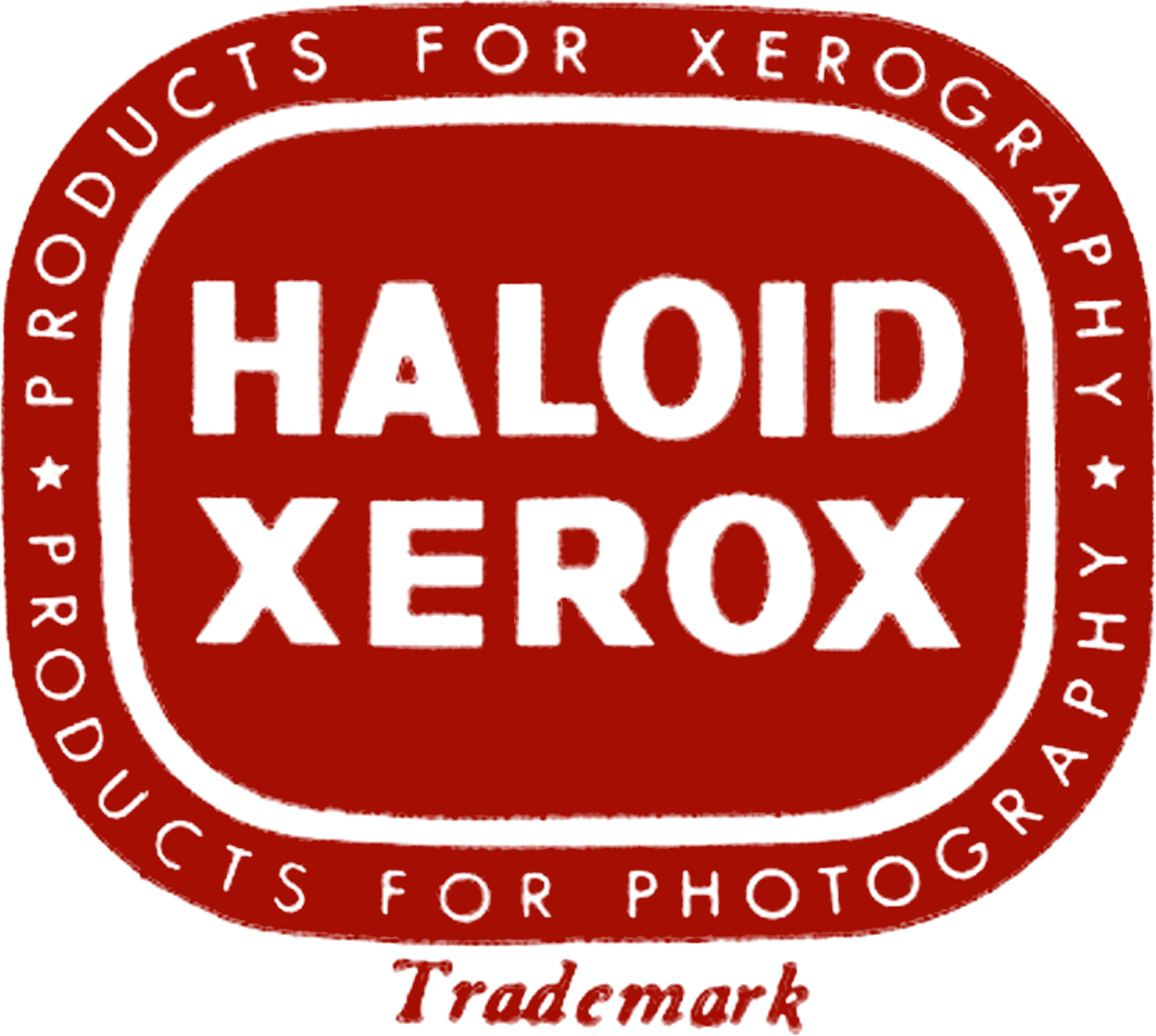 Haloid Xerox - Xerox Logo 1949 (1064x954), Png Download