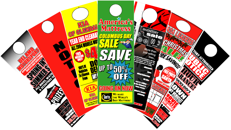 Door Hangers - Door Hanger (750x422), Png Download