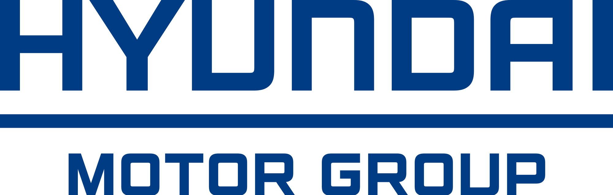 Hyundai Motor Group Logo Ideas - Hyundai Motor Group Logo (2000x638), Png Download