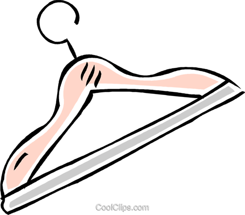 Download Hd Clothes Hanger Royalty Free Vector Clip Art Illustration Cabide Png Transparent Png Image Nicepng Com