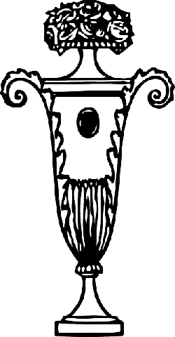 Decorative Shape Outline Png Download - Decorative Arts (250x480), Png Download