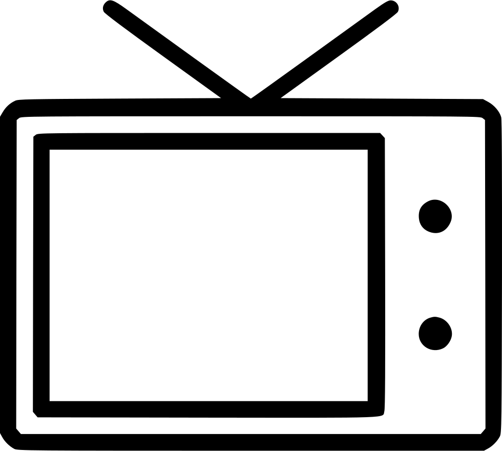 Television Entertainment Tv Old Tv Display Comments - Television (980x880), Png Download