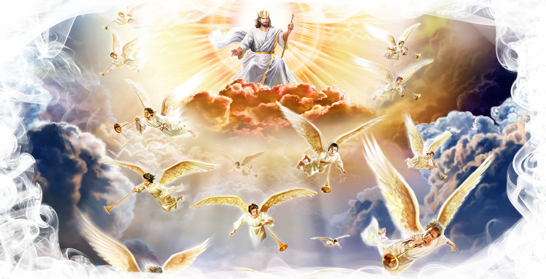 Return Of Jesus Christ - Vinda De Jesus No Apocalipse (1106x566), Png Download