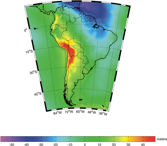 South America (800x700), Png Download