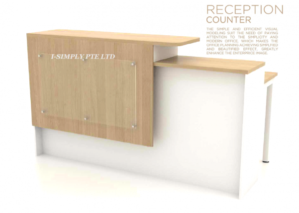 Reception Desk Png (600x683), Png Download