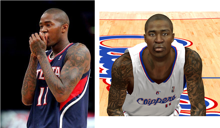 Jamal Crawford Tattoos (750x420), Png Download