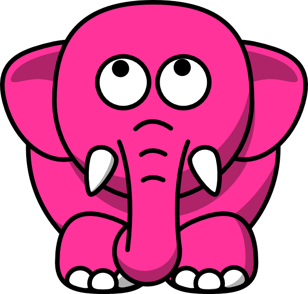 Elephant Vector Png (600x573), Png Download