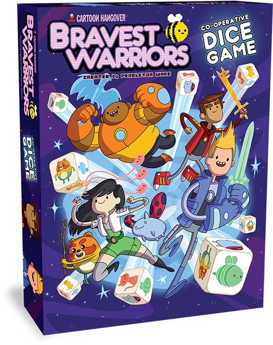 Bravestwarriors Box R3 (569x700), Png Download