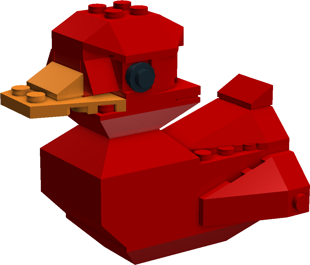 Act Won Gnar Shooting Gallery Target 3dduck Red (1905x901), Png Download