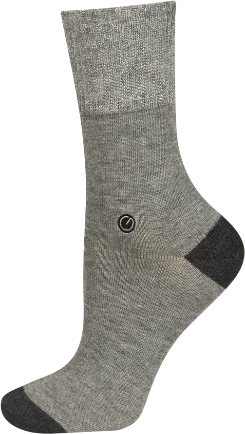 Calcetines Con Hilo De Plata Y El Golf (666x1000), Png Download