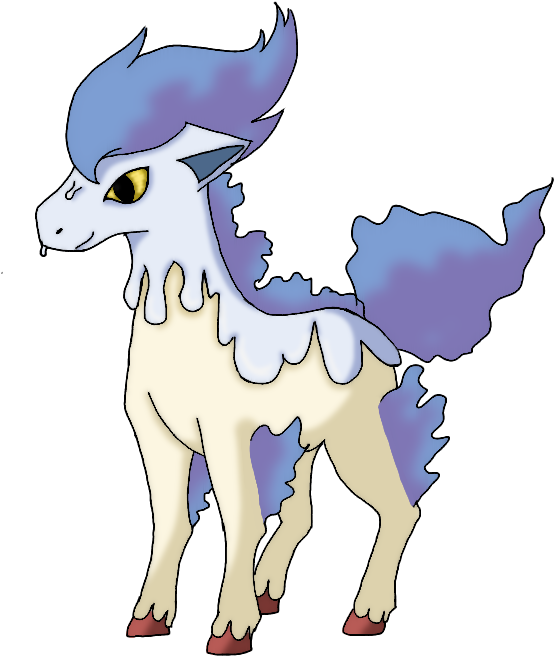 Ponyta & Litwick Gender (720x817), Png Download