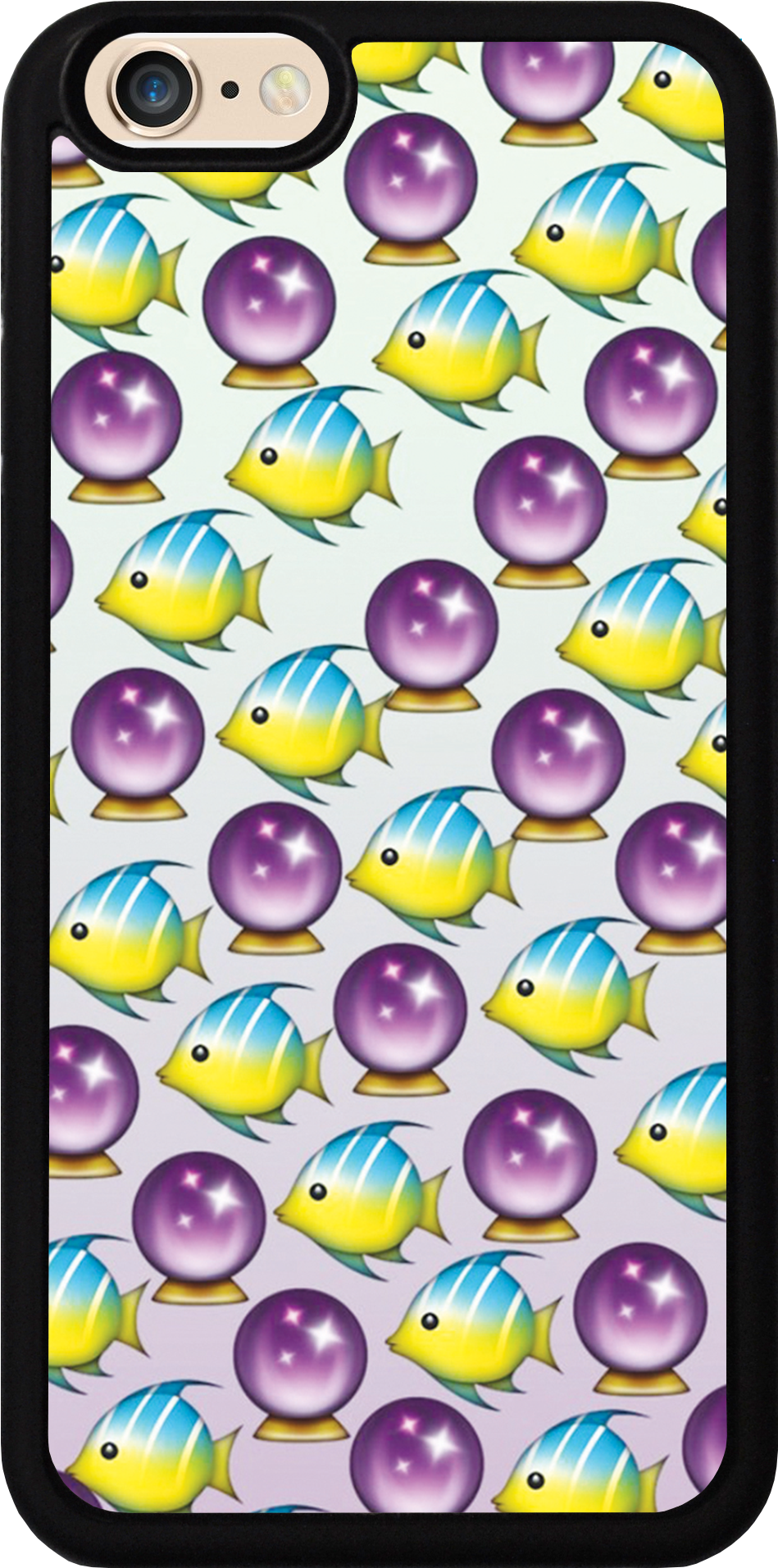 Emoji Fish Case (1141x2028), Png Download