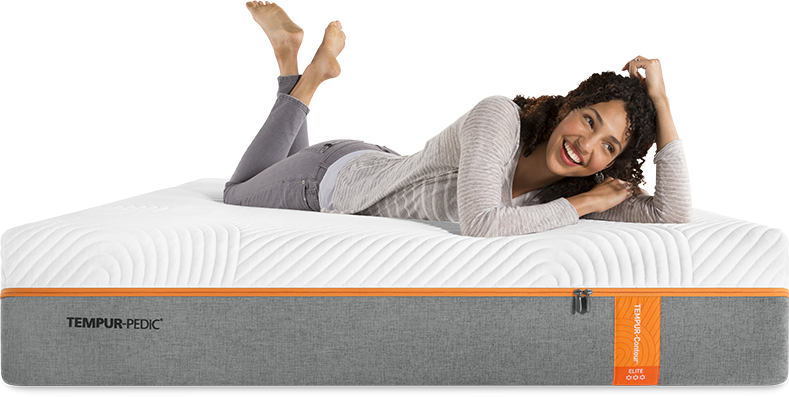 Tempur-contour Firm, Contouring Mattress (789x397), Png Download