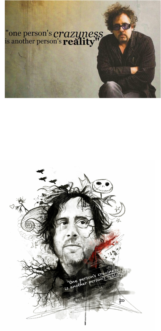 Tim Burton Was Born On August 25, 1958, In Burbank, (537x1100), Png Download