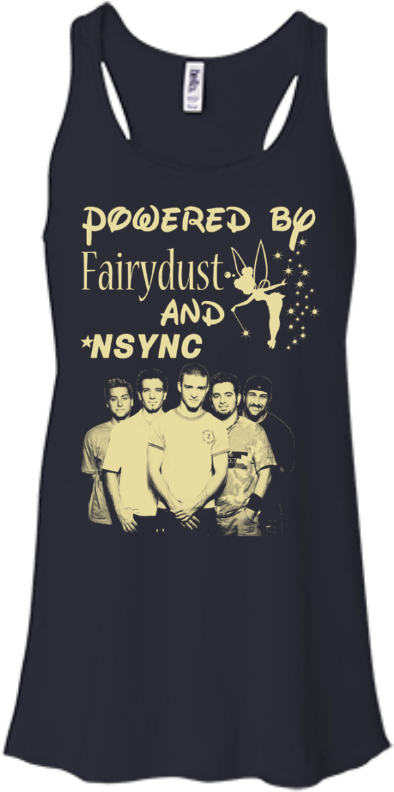 Nsync Unisex Shirt Powered By Fairydust And Nsync (1155x1155), Png Download
