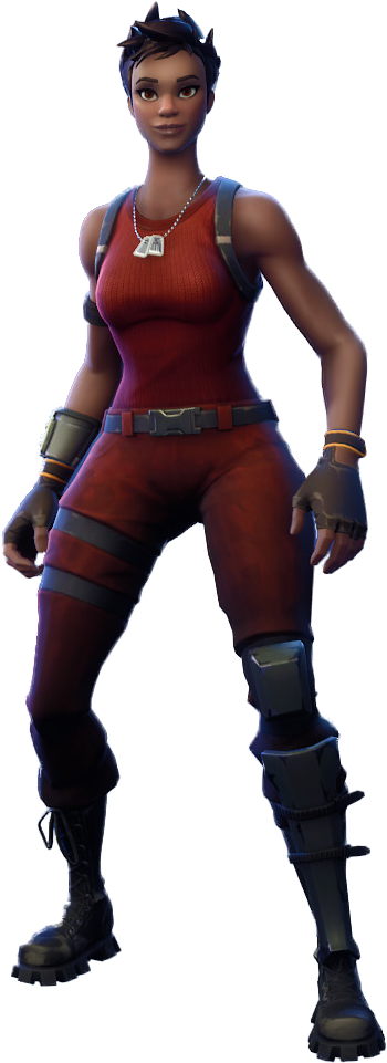 Fortnite Renegade Png Image (1100x1100), Png Download