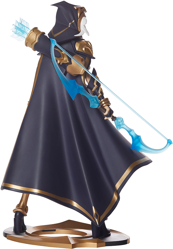 Statuetka Ashe Unlocked (800x1000), Png Download