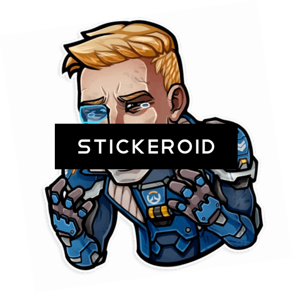 Стикер Overwatch (577x578), Png Download
