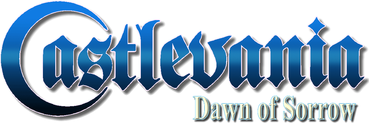 Castlevania Dawn Of Sorrow Logo (1247x507), Png Download