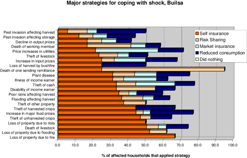 Coping Strategies Reported By Rural And Urban Households, (850x578), Png Download
