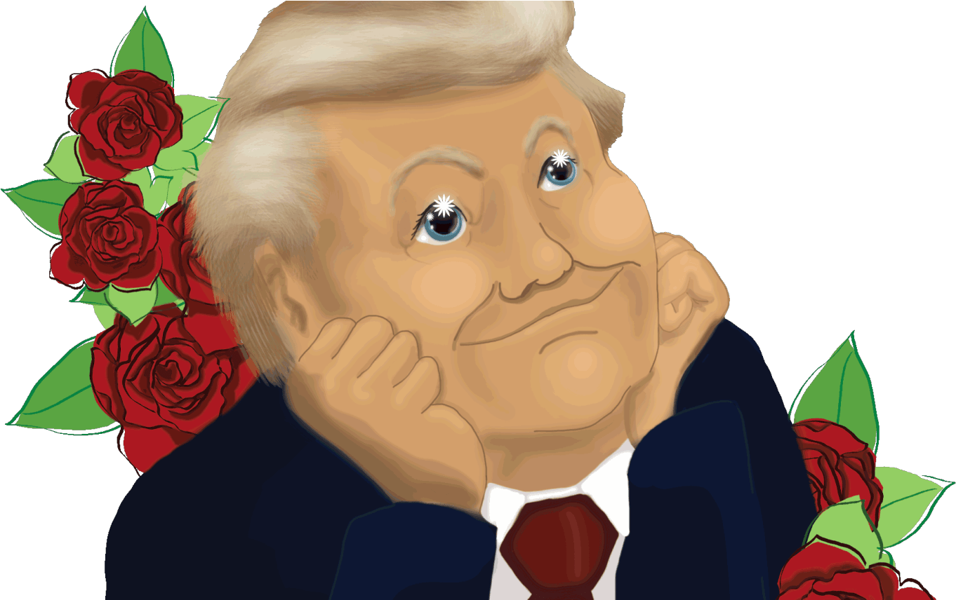 President Trump Clip Art 37558 Loadtve (1368x855), Png Download