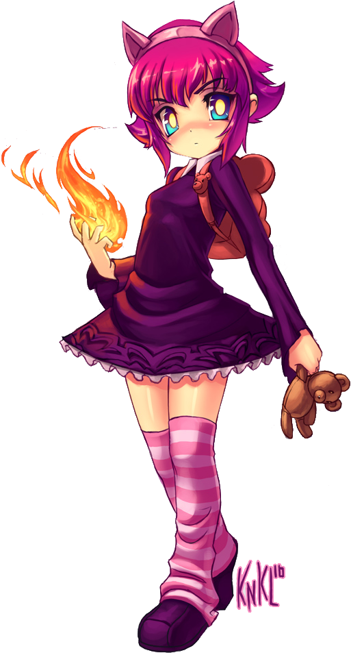Annie League Of Legends Png (544x996), Png Download