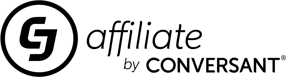 Cjaffiliate Logo Rgb Black Black (1188x479), Png Download