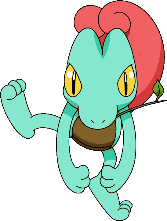 Treecko Ag4 Shiny (547x722), Png Download