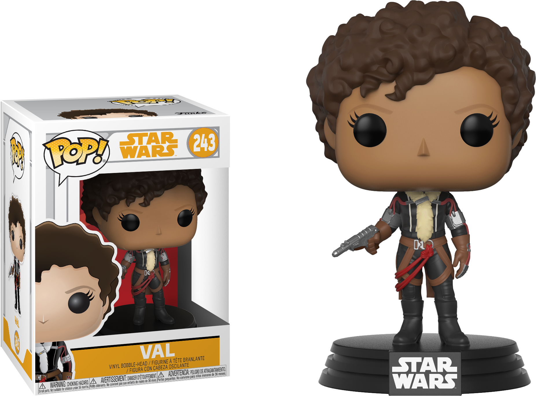 Pop Figure Star Wars Val Solo (1853x1369), Png Download