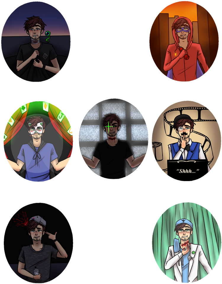 Septic Ego Portraits By Sabrina-tellijohn (780x1024), Png Download