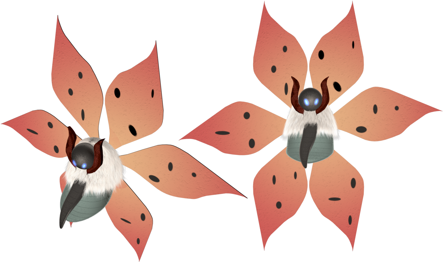 View Volcarona By Yurixy-d4u404k , (1600x1000), Png Download