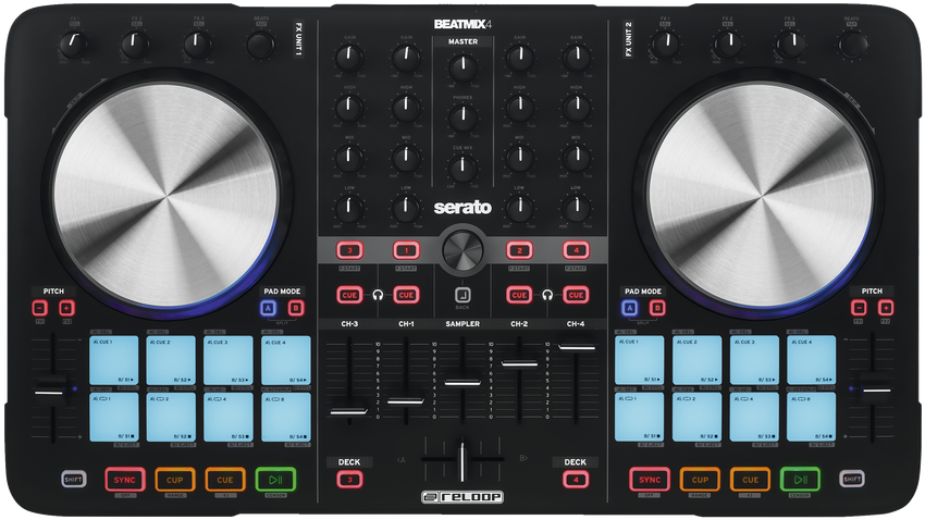 [musikmesse] Reloop Beatmix 4 Mk2 (900x900), Png Download